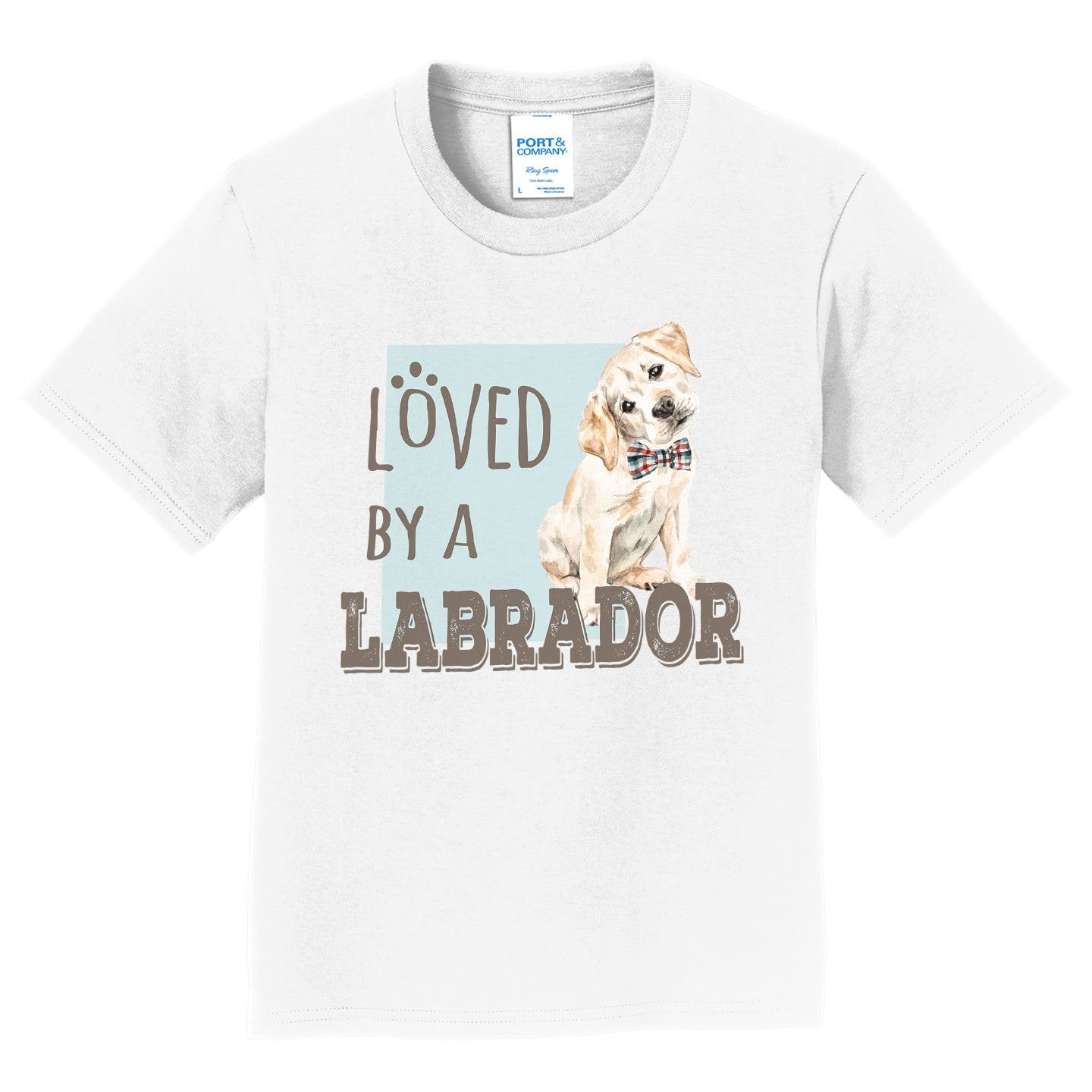Loved by a Labrador - Kids' Unisex T-Shirt
