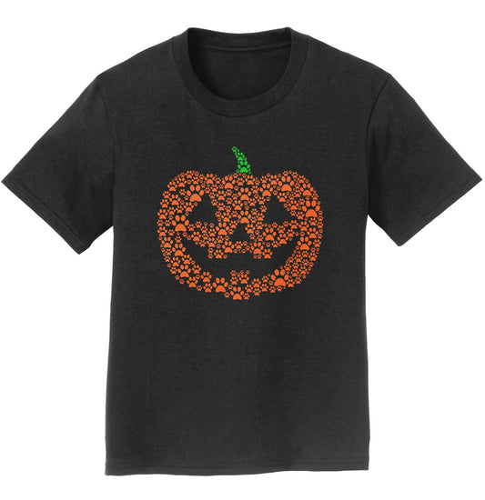 Paw Pumpkin - Kids' Unisex T-Shirt