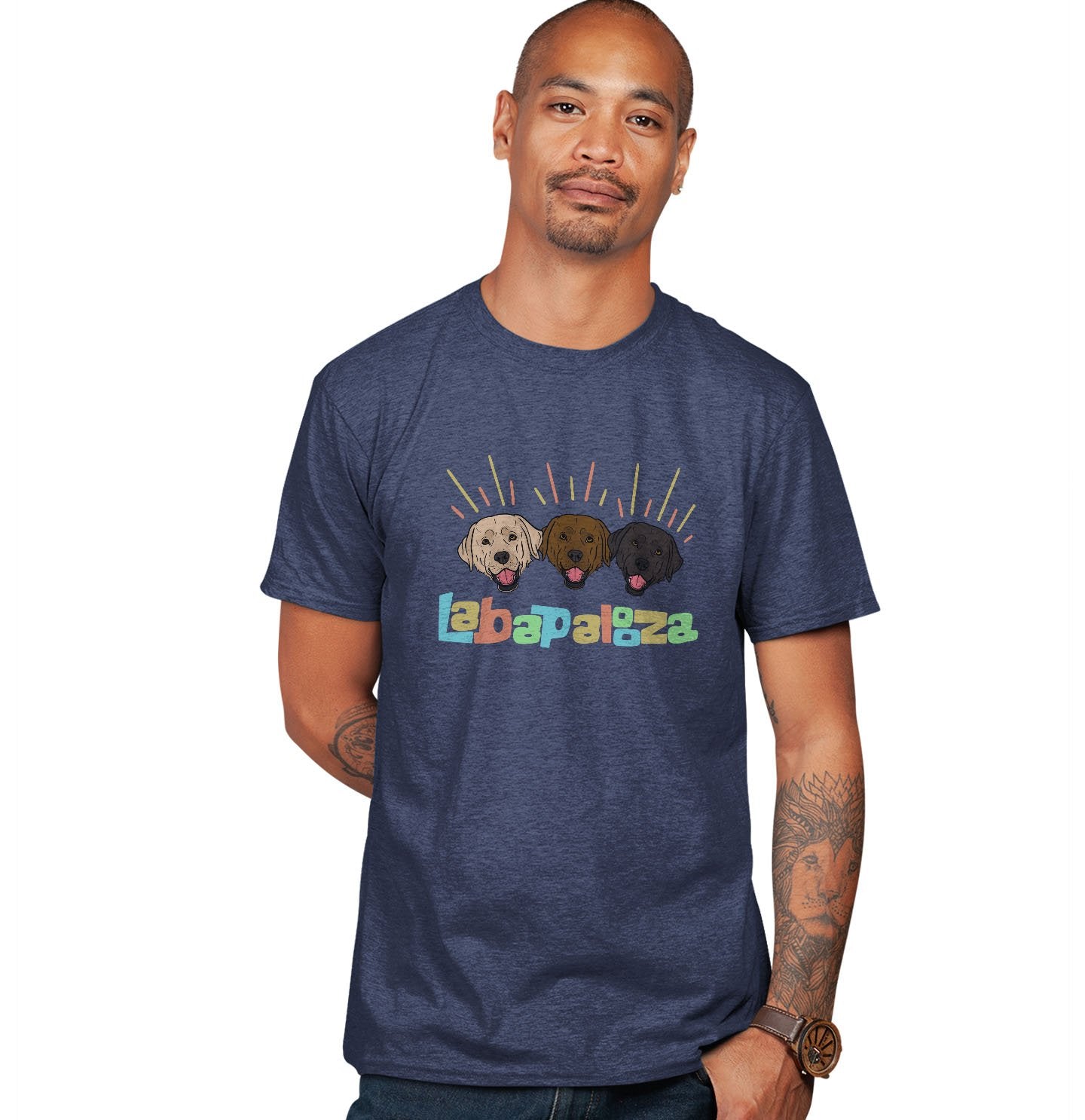 Labapalooza (Labradors) | Tri-Blend Shirt