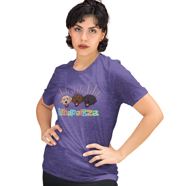 Labapalooza (Labradors) | Ladies' Tri-Blend Shirt