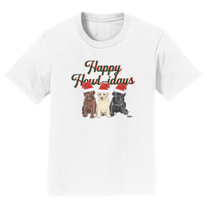 Happy Howlidays Puppies - Kids' Unisex T-Shirt