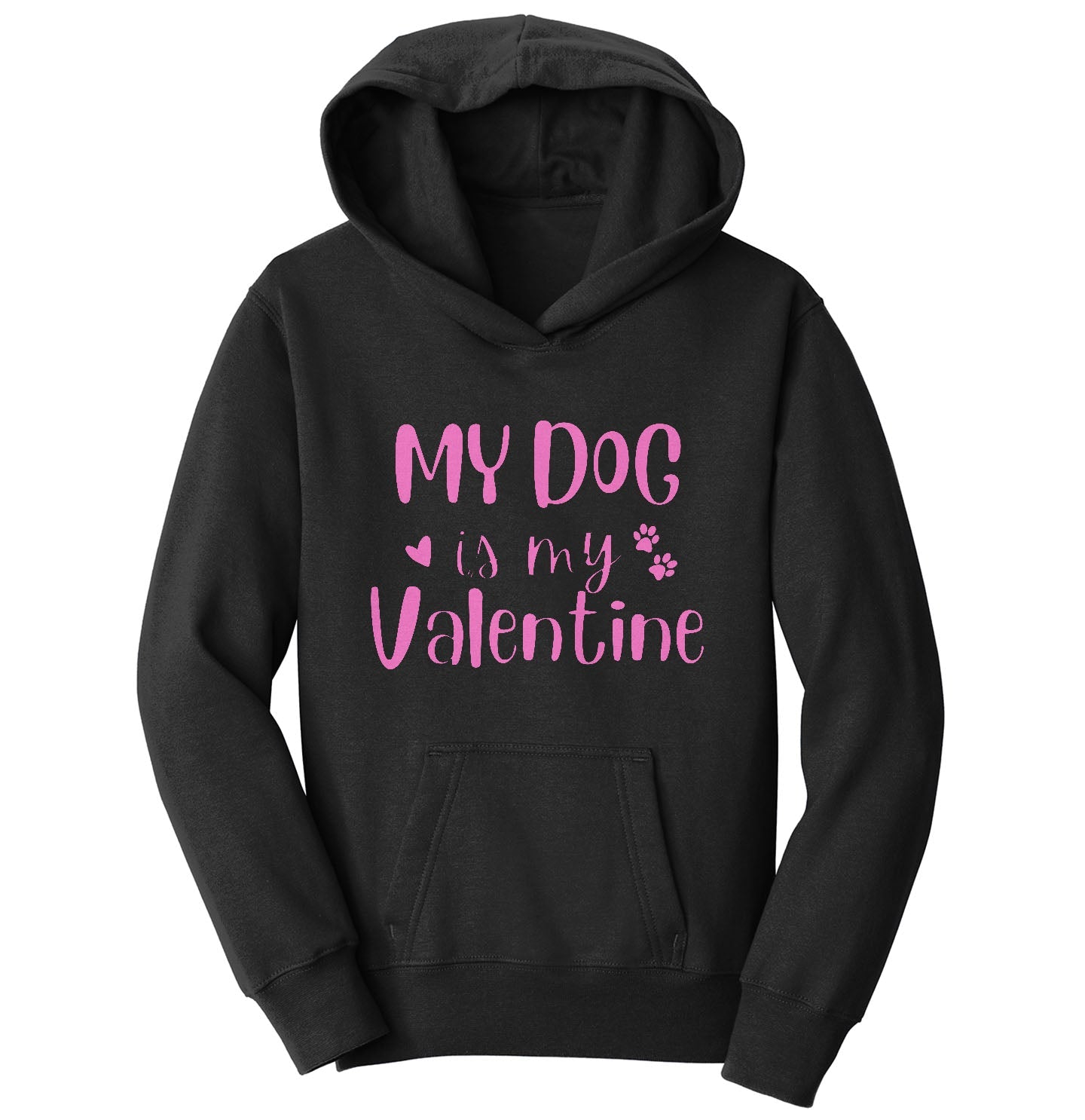 My Dog Valentine - Kids' Unisex Hoodie Sweatshirt