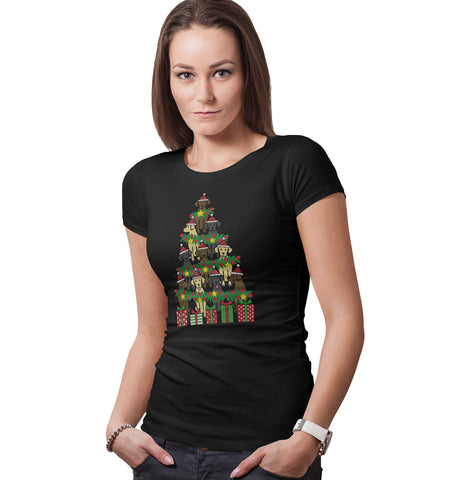 Christmas Tree Labs - Women's Fitted T-Shirt
