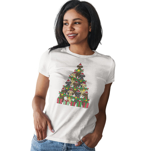 Christmas Tree Labs - Women's Fitted T-Shirt