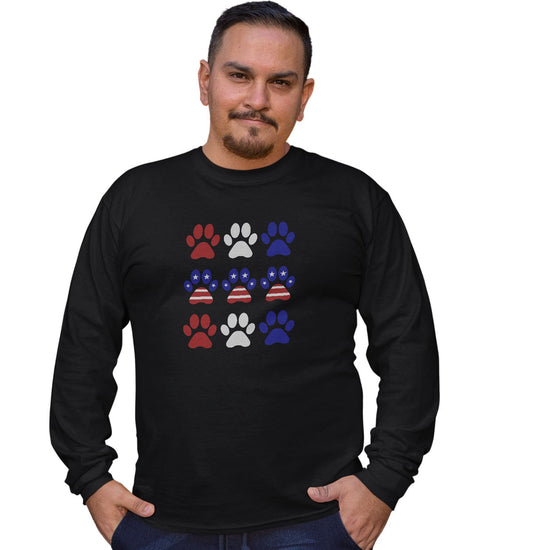 Patriotic Paws | Labradors | Long Sleeve T-Shirt
