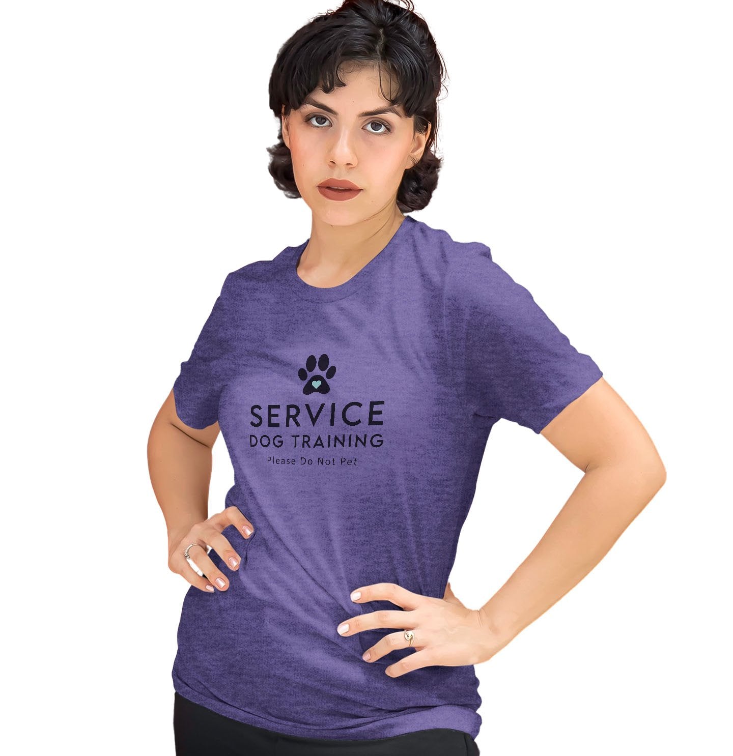 Service Dog Training - Women's Tri-Blend T-Shirt