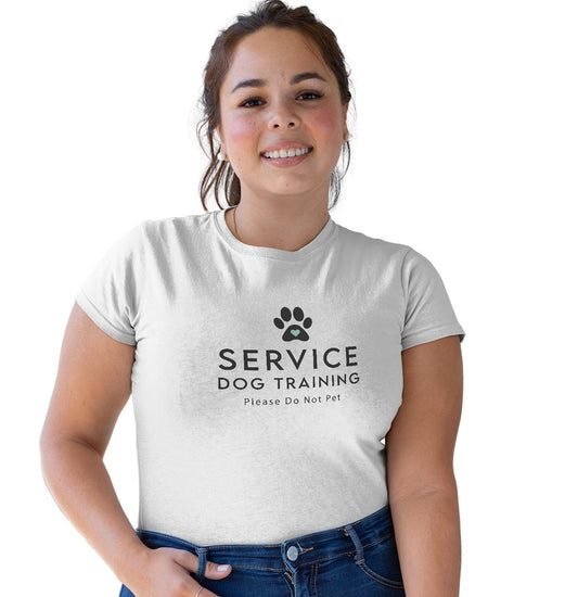 Service Dog Training - Women's Tri-Blend T-Shirt