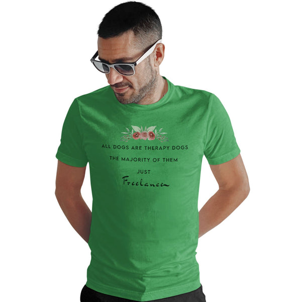 Therapy Dogs Freelance - Adult Unisex T-Shirt