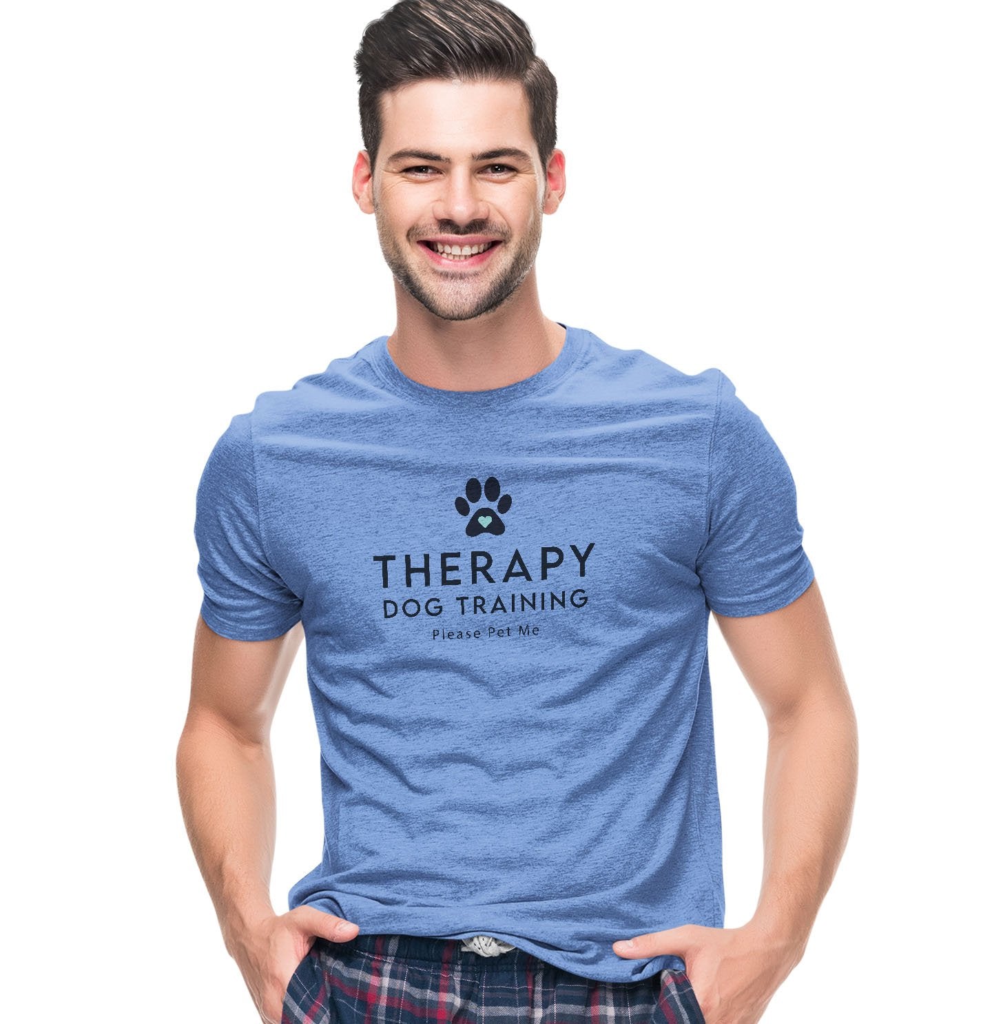 Therapy Dog Training - Adult Tri-Blend T-Shirt