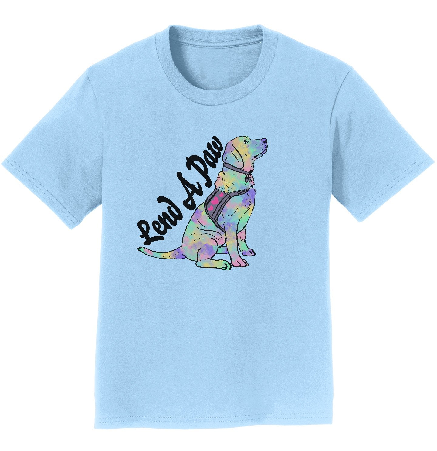 Animal Pride - Lend a Paw Labrador Retriever - Kids' Unisex T-Shirt