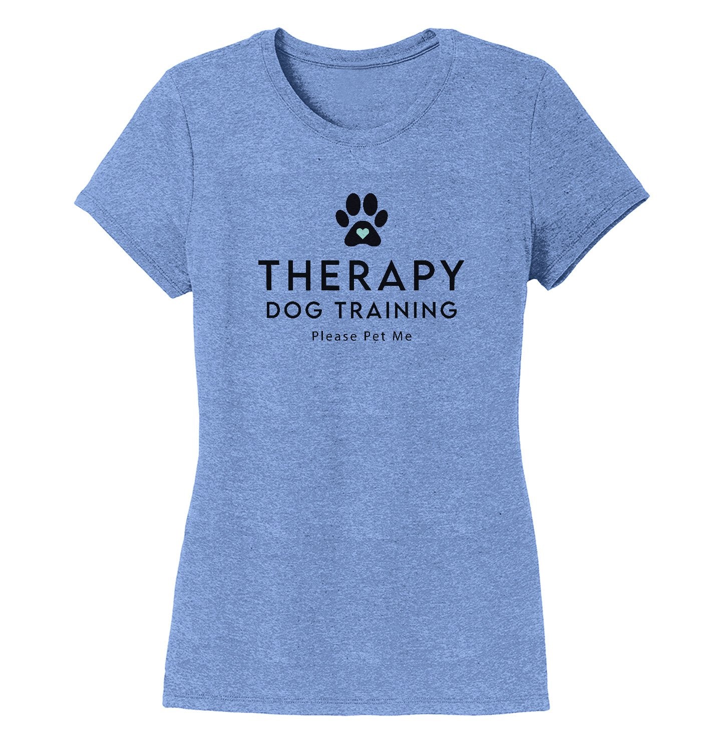 Therapy Dog Training - Women's Tri-Blend T-Shirt