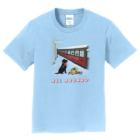 All Aboard Santa Express - Kids' Unisex T-Shirt