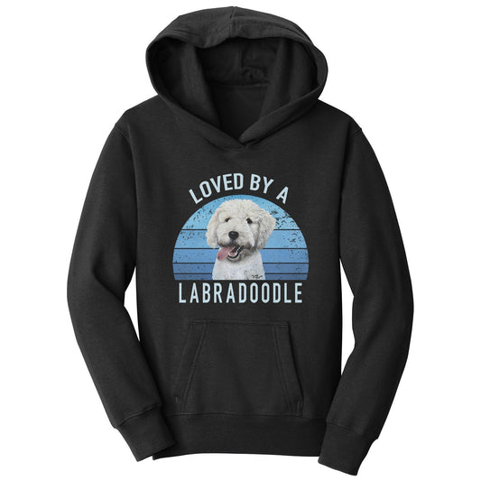 Loved By A Labradoodle - Kids' Unisex Hoodie Sweatshirt