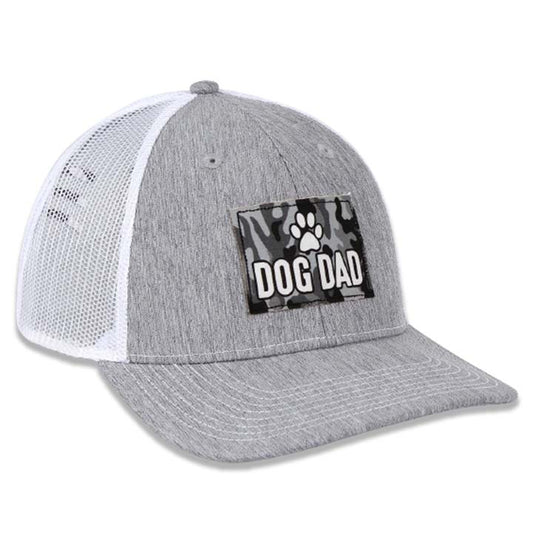 Labradors.com - Dog Dad on Grey - Twill Mesh Back Hat