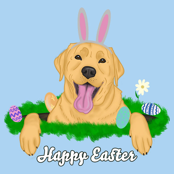 Rabbit Hole Yellow Labrador  - Kids' Unisex T-Shirt