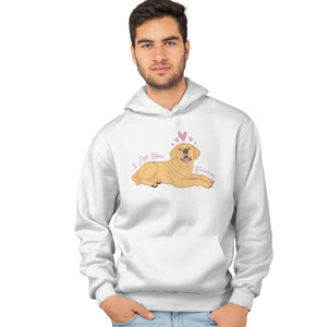 Labradors.com - Yellow Lab You Forever - Adult Unisex Hoodie Sweatshirt