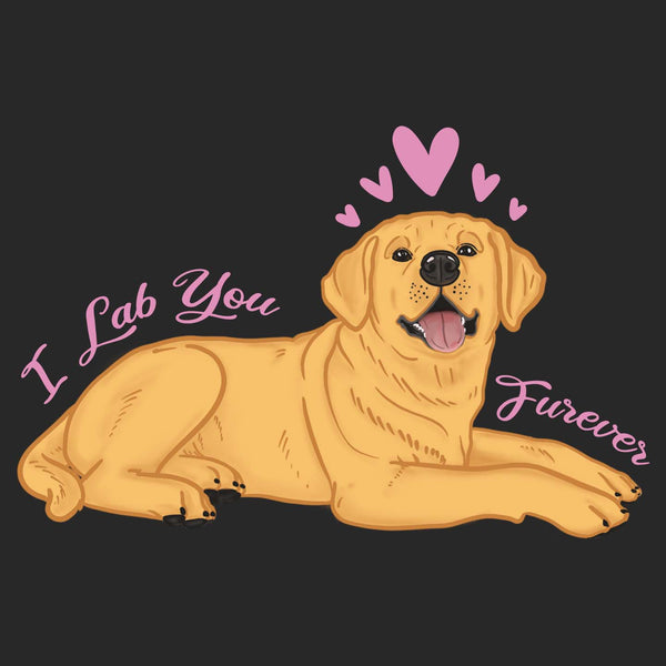 Yellow Lab You Forever - Adult Unisex Long Sleeve T-Shirt