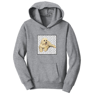 Goldendoodle Love - Kids' Unisex Hoodie Sweatshirt