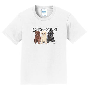 Labra-dorable Three Puppies - Kids' Unisex T-Shirt